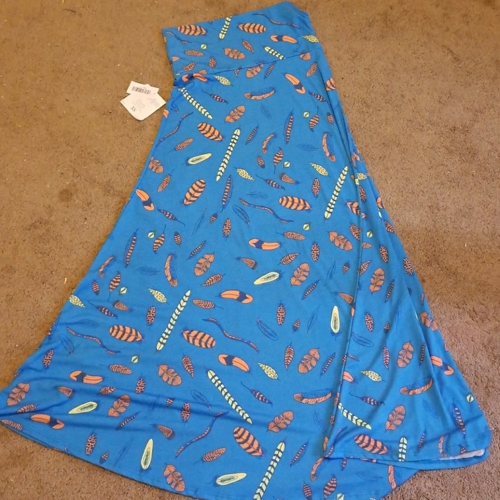 LuLaRoe Maxi Skirt, new with tags